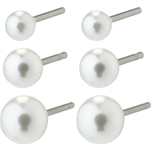 69231-6013 ELISA Pearl Earrings 3-In-1 Set (Billede 1 af 3)