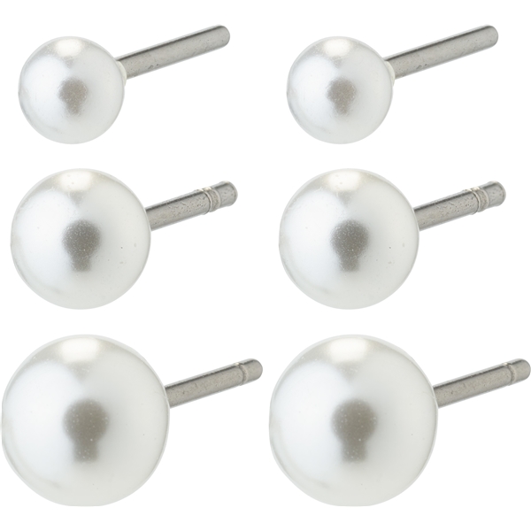 69231-6013 ELISA Pearl Earrings 3-In-1 Set (Billede 1 af 3)