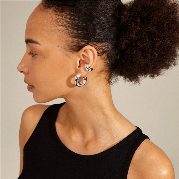 26234-6063 ALEENA Chunky Hoops & Cuff (Billede 3 af 3)