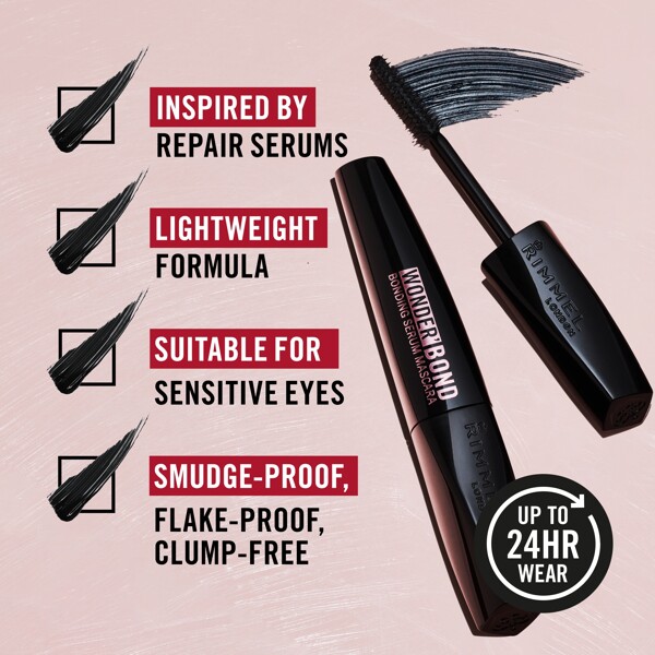 Rimmel Wonder Bond Bonding Serum Mascara (Billede 6 af 9)