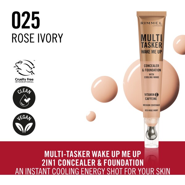 Rimmel Multi Tasker Concealer & Foundation (Billede 2 af 8)