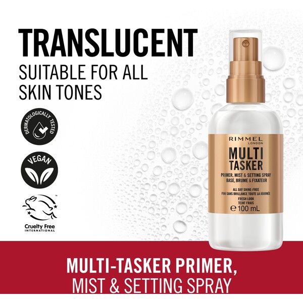 Rimmel Multi Tasker Primer, Mist & Setting Spray (Billede 2 af 7)