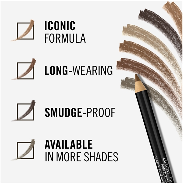 Rimmel Brow This Way Professional Pencil (Billede 5 af 6)