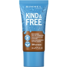 30 ml - No. 504 Deep Mocha - Rimmel Kind & Free Skin Tint Foundation