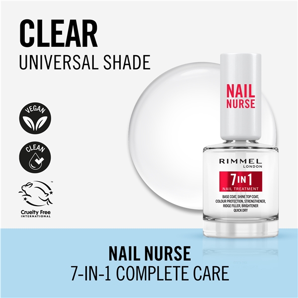 Rimmel Nail Nurse 7 in 1 Nail Treatment (Billede 2 af 7)