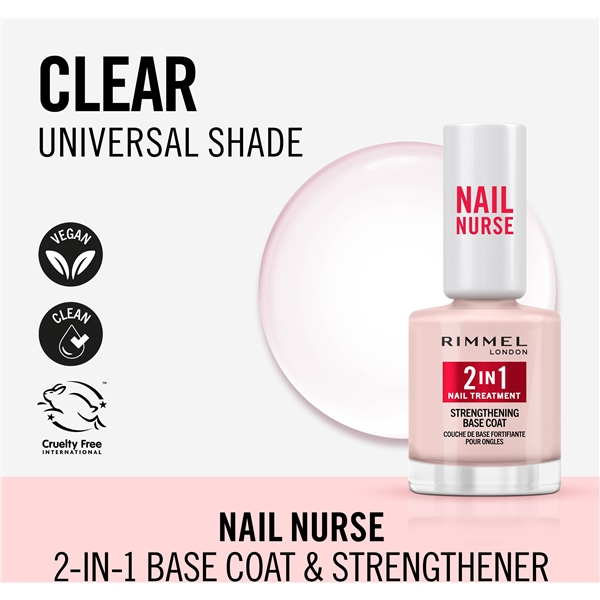 Rimmel Nail Nurse 2 in 1 Nail Treatment (Billede 2 af 7)