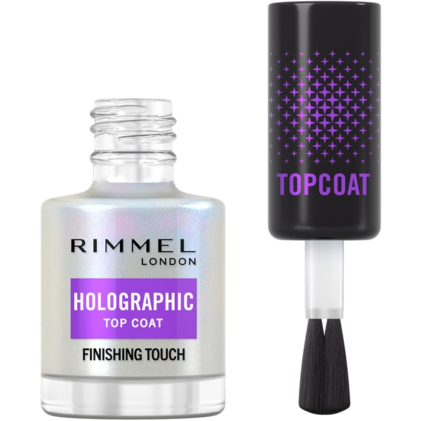 Rimmel Holographic Top Coat (Billede 4 af 7)