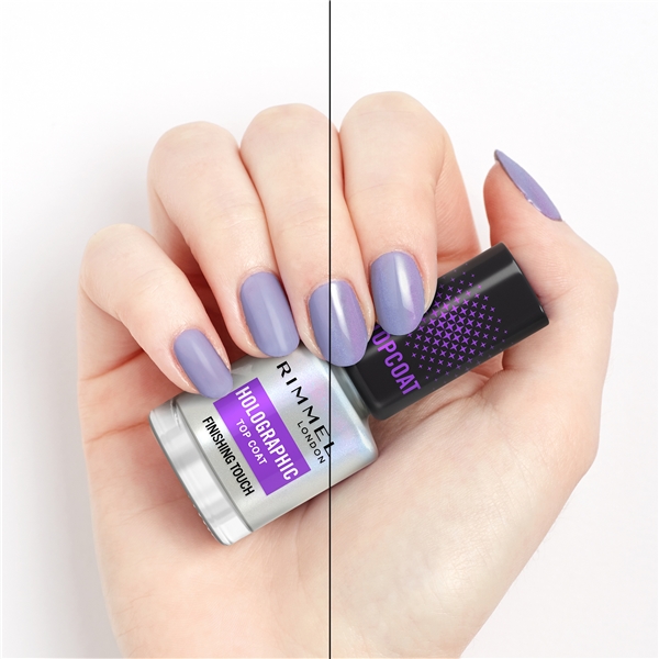 Rimmel Holographic Top Coat (Billede 7 af 7)