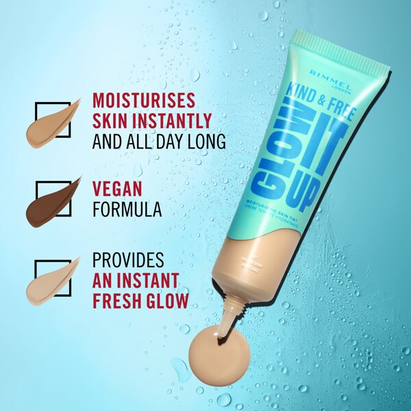 Rimmel Kind & Free Glow It Up Skin Tint (Billede 8 af 9)