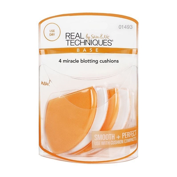 Real Techniques 4 Miracle Blotting Cushions (Billede 1 af 3)