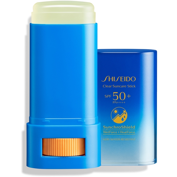 Shiseido SPF 50+ Clear Sunscreen Stick (Billede 1 af 4)