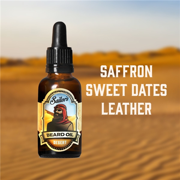 Sailor's Beard Oil Desert (Billede 2 af 3)