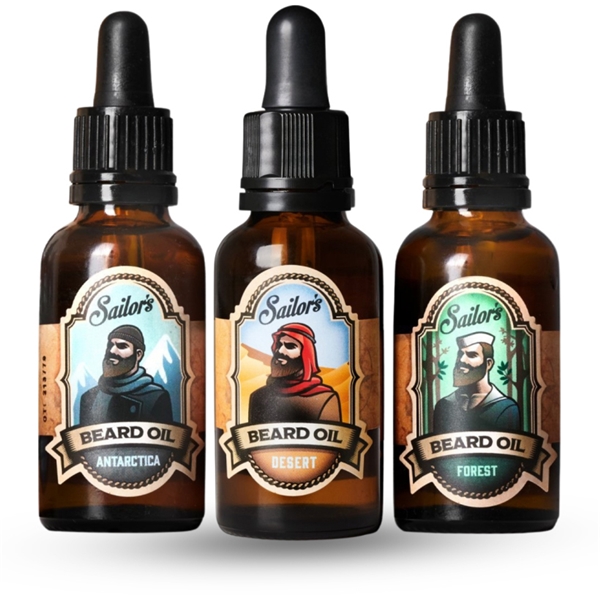 Sailor's Beard Oils - The Explorer Collection (Billede 2 af 3)