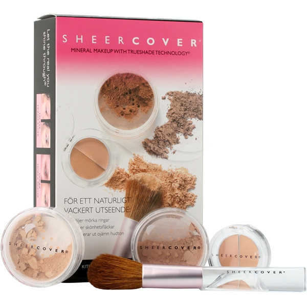 Sprængstoffer Problem prosa Sheer Cover Mineral MakeUp System - - - Foundation | Shopping4net