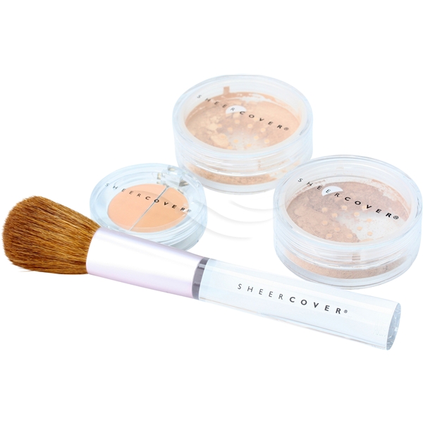 Sprængstoffer Problem prosa Sheer Cover Mineral MakeUp System - - - Foundation | Shopping4net