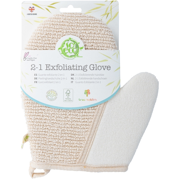 So Eco 2 in 1 Exfoliating Glove (Billede 3 af 3)