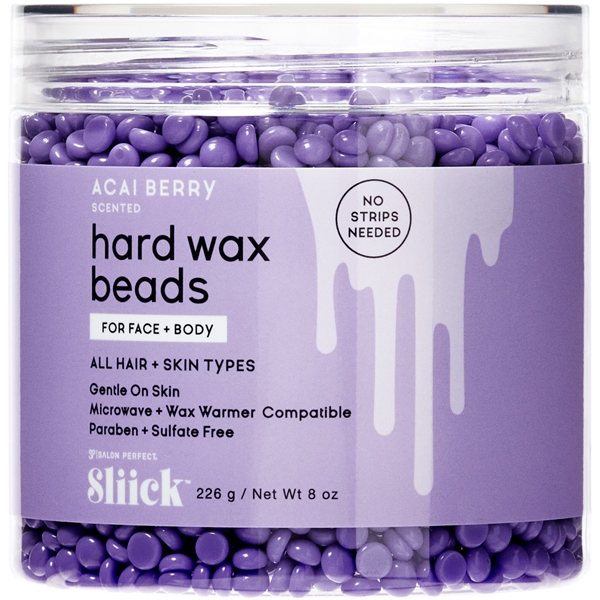 Sliick Hard Wax Beads - Acai Berry (Billede 1 af 6)