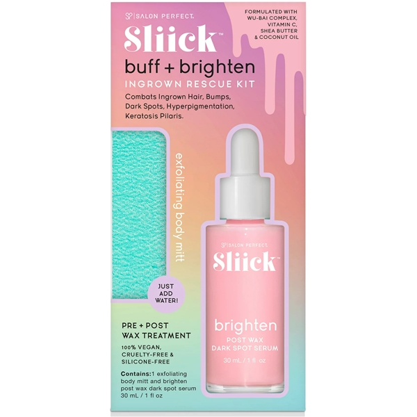 Sliick Buff+Brighten - Ingrown Rescue Kit (Billede 1 af 5)