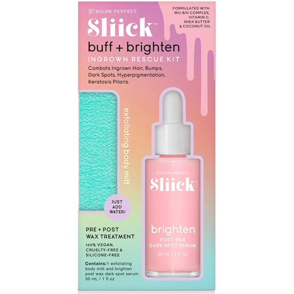 Sliick Buff+Brighten - Ingrown Rescue Kit (Billede 1 af 5)