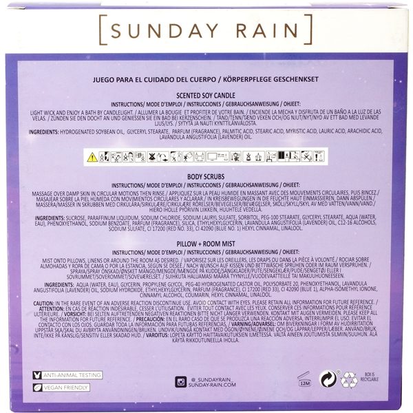 Sunday Rain Time to Rest Set (Billede 2 af 3)