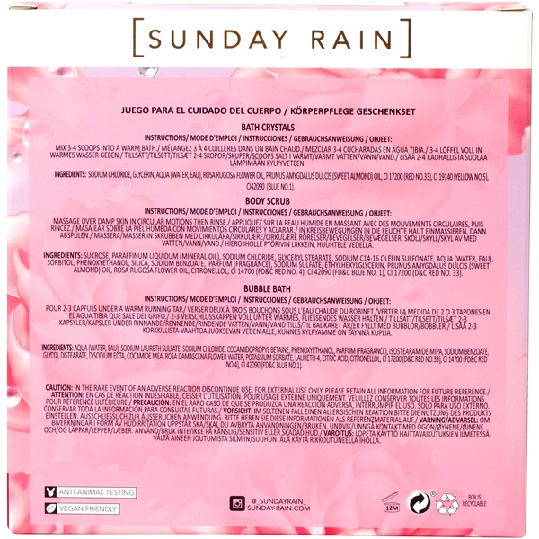 Sunday Rain Time For Calm Set (Billede 2 af 3)