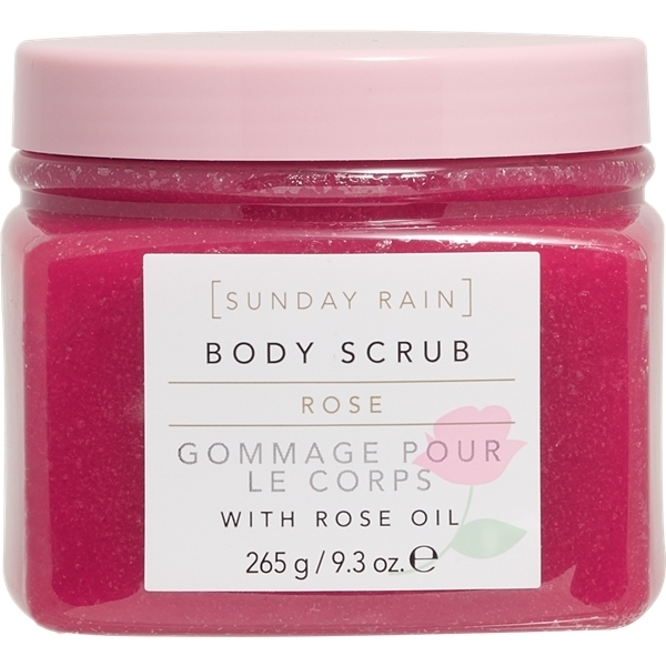 Sunday Rain Rose Body Scrub (Billede 1 af 3)