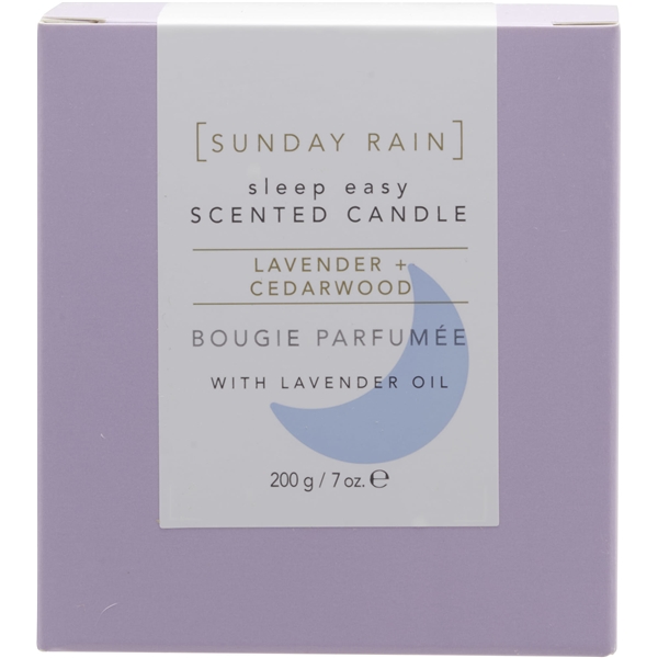 Sunday Rain Sleep Easy Lavendel Candle (Billede 4 af 5)