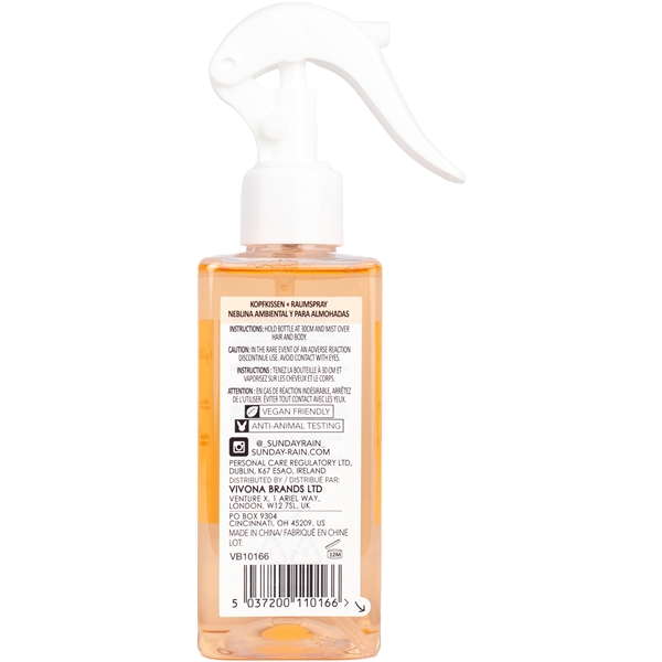 Sunday Rain Mango & Coconut Hair + Body Mist (Billede 2 af 2)