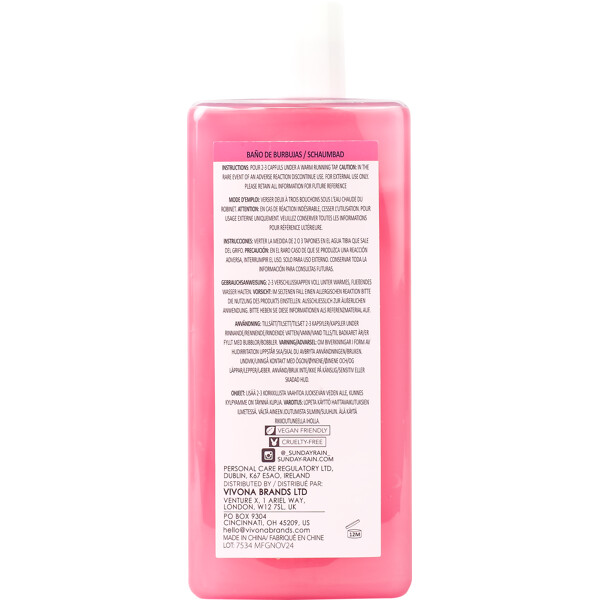 Pink Grapefruit & Sea Salt Bubble Bath (Billede 4 af 5)
