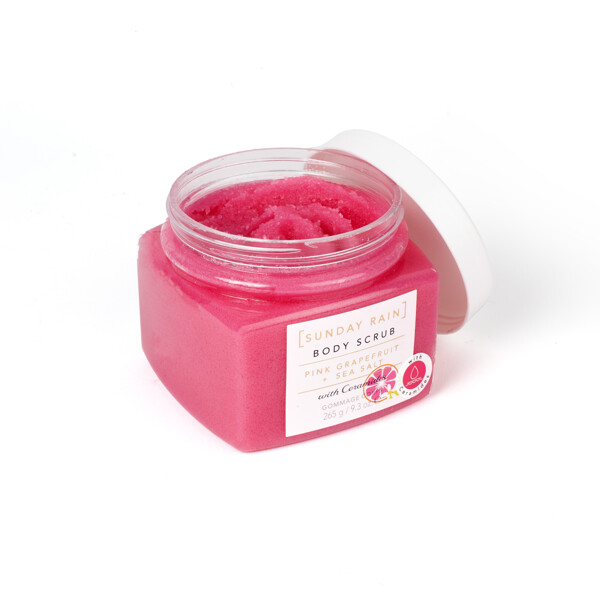 Pink Grapefruit & Sea Salt Body Scrub (Billede 2 af 8)