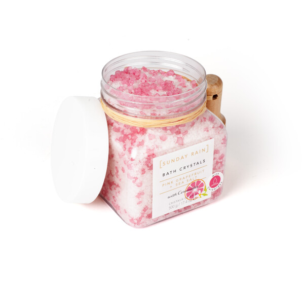 Pink Grapefruit & Sea Salt Bath Crystals (Billede 2 af 5)