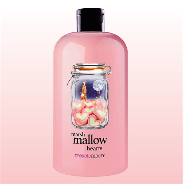 Marshmallow Hearts Bath & Shower Gel (Billede 2 af 2)