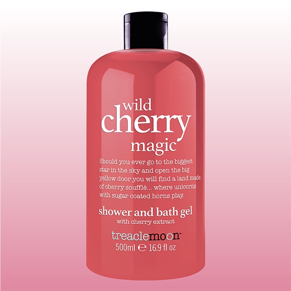 Wild Cherry Magic Bath & Shower Gel (Billede 2 af 2)