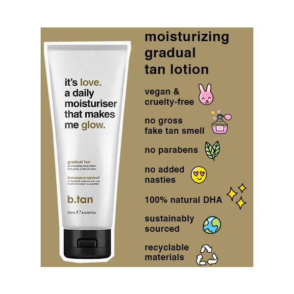 It's Love. A Daily Moisturizer Gradual Tan Lotion (Billede 3 af 5)