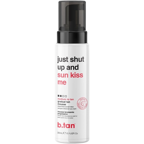 Just Shut Up & Sunkiss Me Gradual Tan Mousse (Billede 1 af 4)