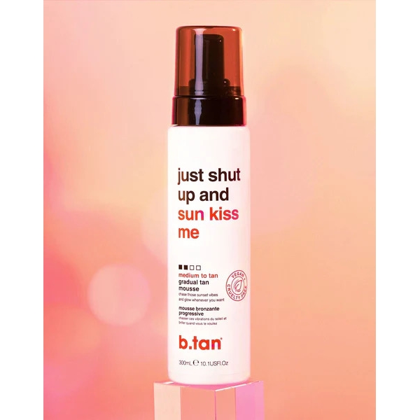 Just Shut Up & Sunkiss Me Gradual Tan Mousse (Billede 2 af 4)