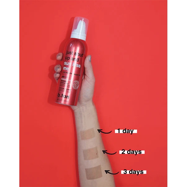 Just Shut Up & Sunkiss Me Whipped Gradual Tan (Billede 4 af 6)