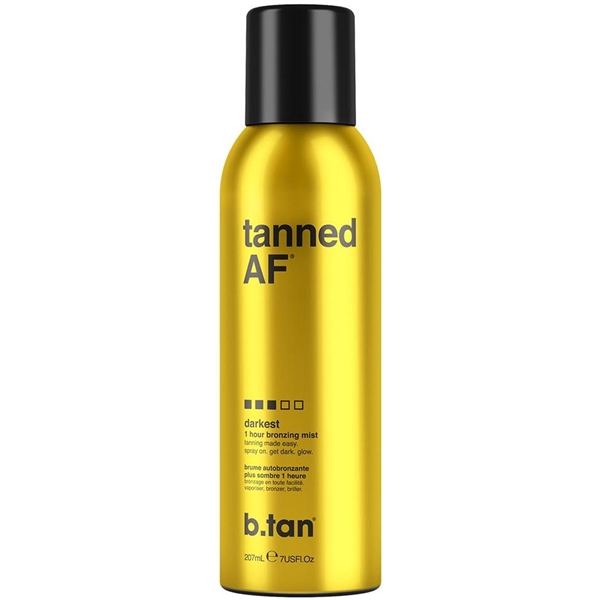 Tanned AF Self Tan Bronzing Mist (Billede 1 af 4)