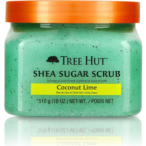 Tree Hut Shea Sugar Scrub Coconut Lime (Billede 1 af 2)