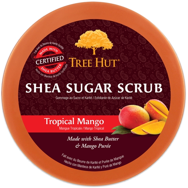 Tree Hut Shea Sugar Scrub Tropical Mango (Billede 2 af 2)