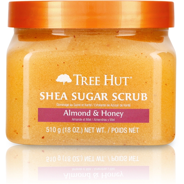 Tree Hut Shea Sugar Scrub Almond & Honey (Billede 1 af 2)
