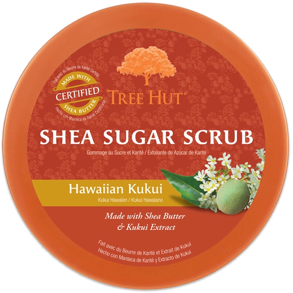 Tree Hut Shea Sugar Scrub Hawaiian Kukui (Billede 2 af 2)