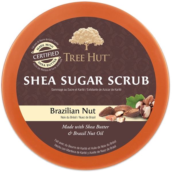 Tree Hut Shea Sugar Scrub Brazilian Nut (Billede 2 af 2)