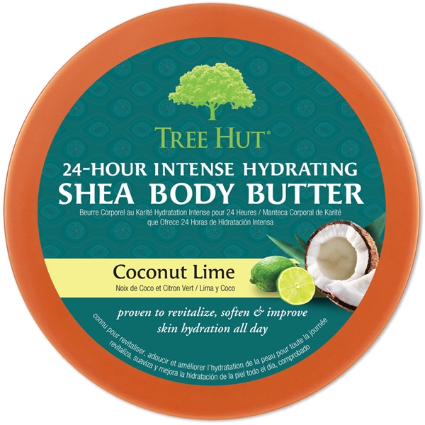 Tree Hut Shea Body Butter Coconut Lime (Billede 2 af 2)