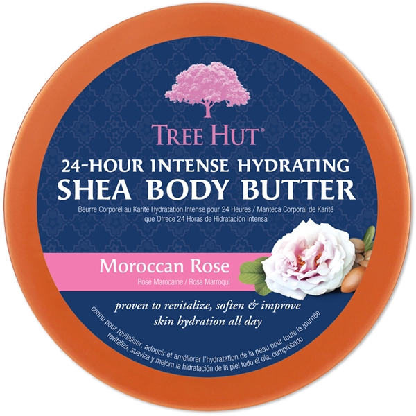 Tree Hut Shea Body Butter Moroccan Rose (Billede 2 af 2)