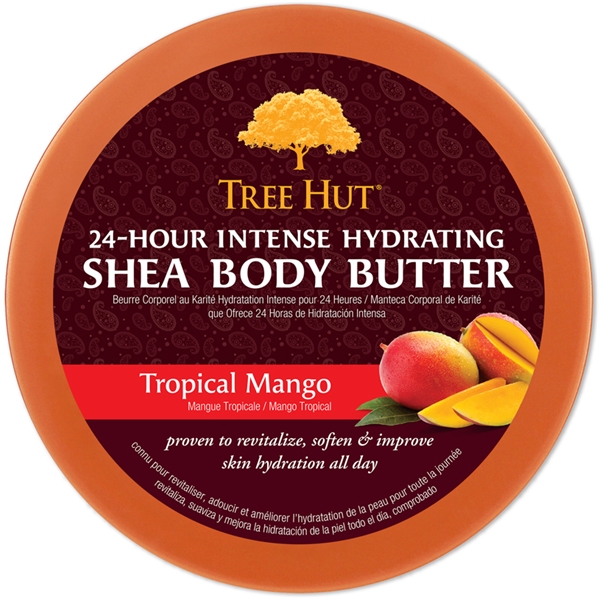 Tree Hut Shea Body Butter Tropical Mango (Billede 2 af 2)