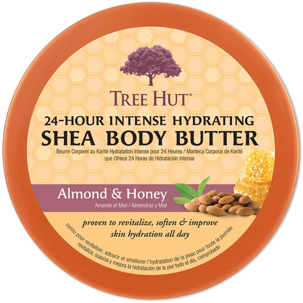 Tree Hut Shea Body Butter Almond & Honey (Billede 2 af 2)