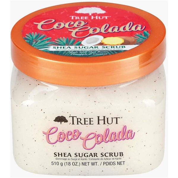 Tree Hut Shea Sugar Scrub Coco Colada (Billede 2 af 9)