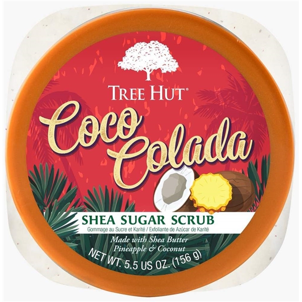 Tree Hut Shea Sugar Scrub Coco Colada (Billede 3 af 9)