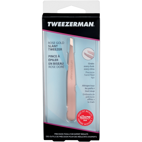 Tweezerman Rose Gold Slant Tweezer (Billede 8 af 8)